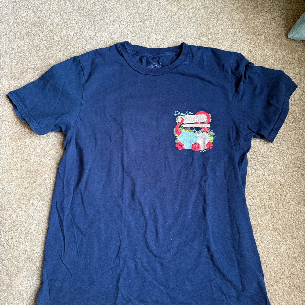 Navy Blue Graphic Tee